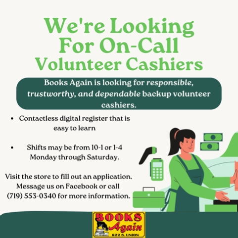 Volunteer Cashier